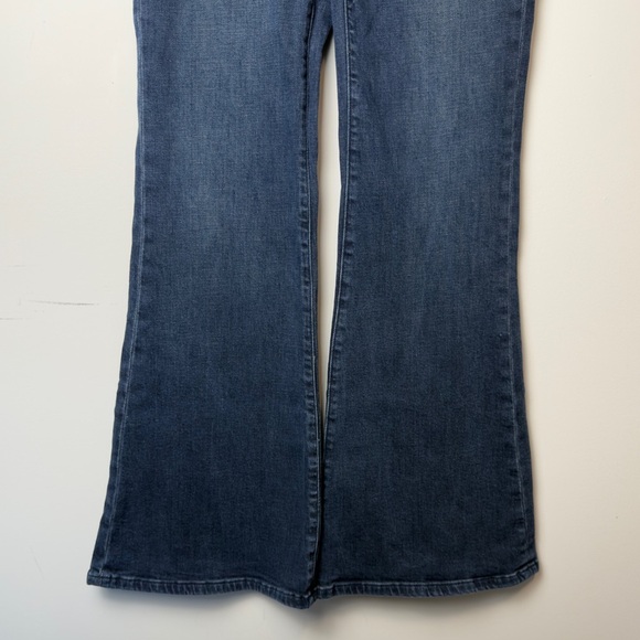 Anthropologie Pilcro Flare Jeans Medium Wash Size 31 High Rise Bootcut - Picture 6 of 10